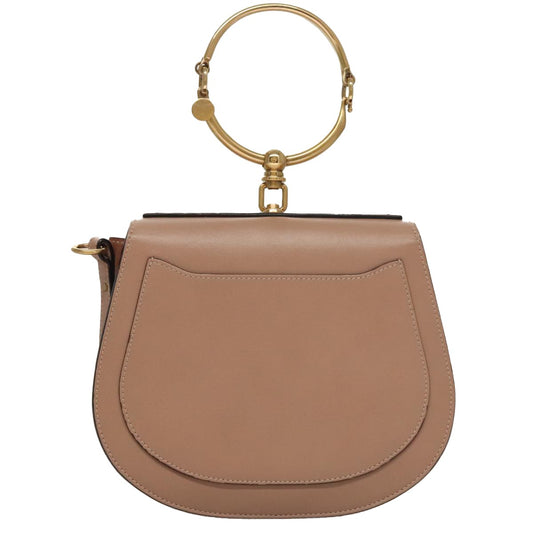 Chloe Nile Crossbody Bag Leather, Pink, Leather, Handbag