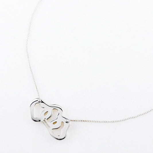 Tiffany & Co. Triple Heart Pendant Necklace Sterling Silver, SILVER, SILVER, Necklace