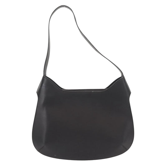 Salvatore Ferragamo Shoulder Bag Leather, BLACK, LEATHER, Shoulder bag
