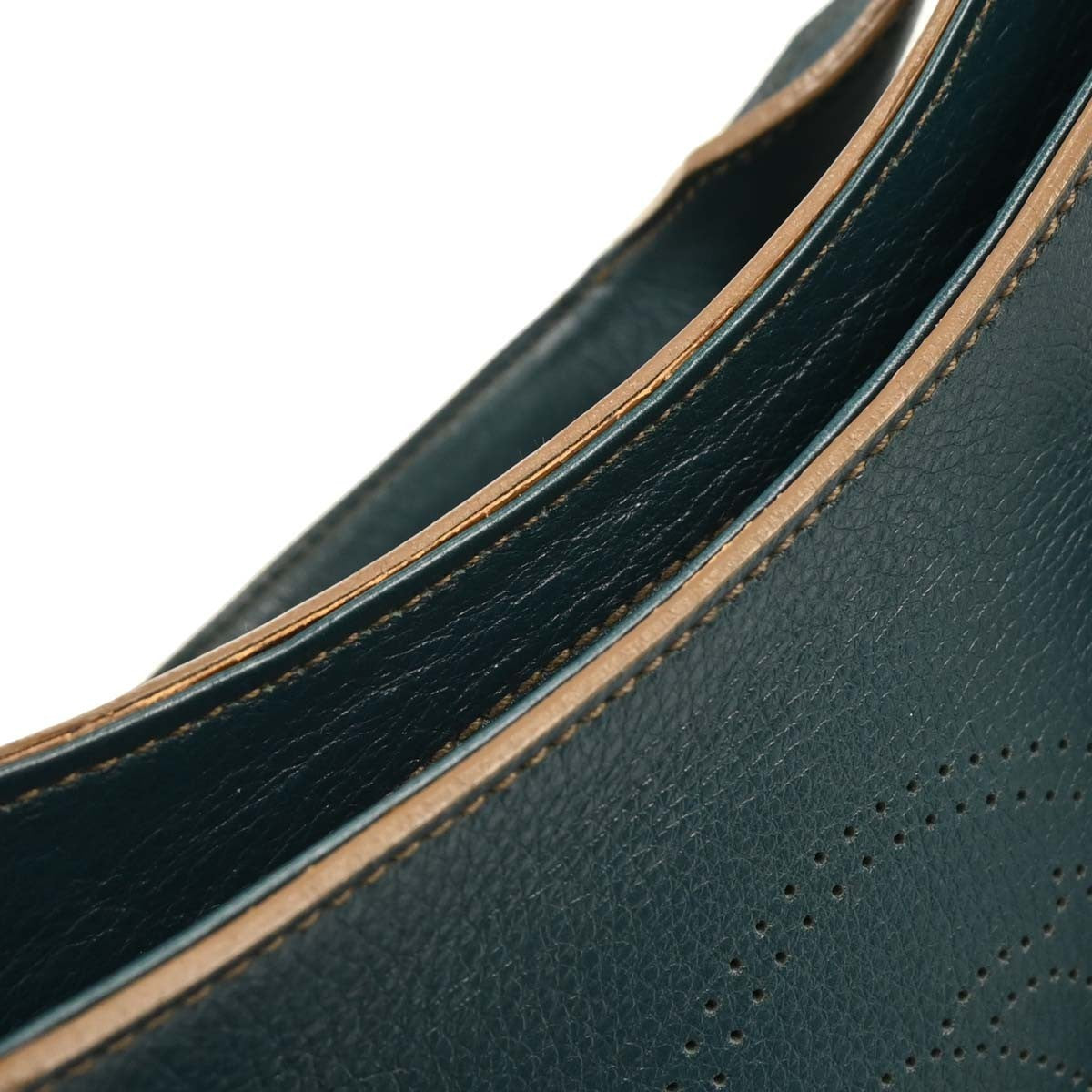 cartier Marcello Handbag Leather, GREEN, LEATHER, Handbag
