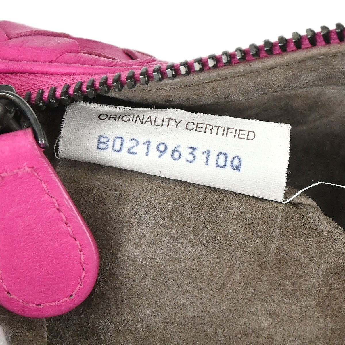 Bottega Veneta Intrecciato Handbag Leather, Pink, Leather, Handbag