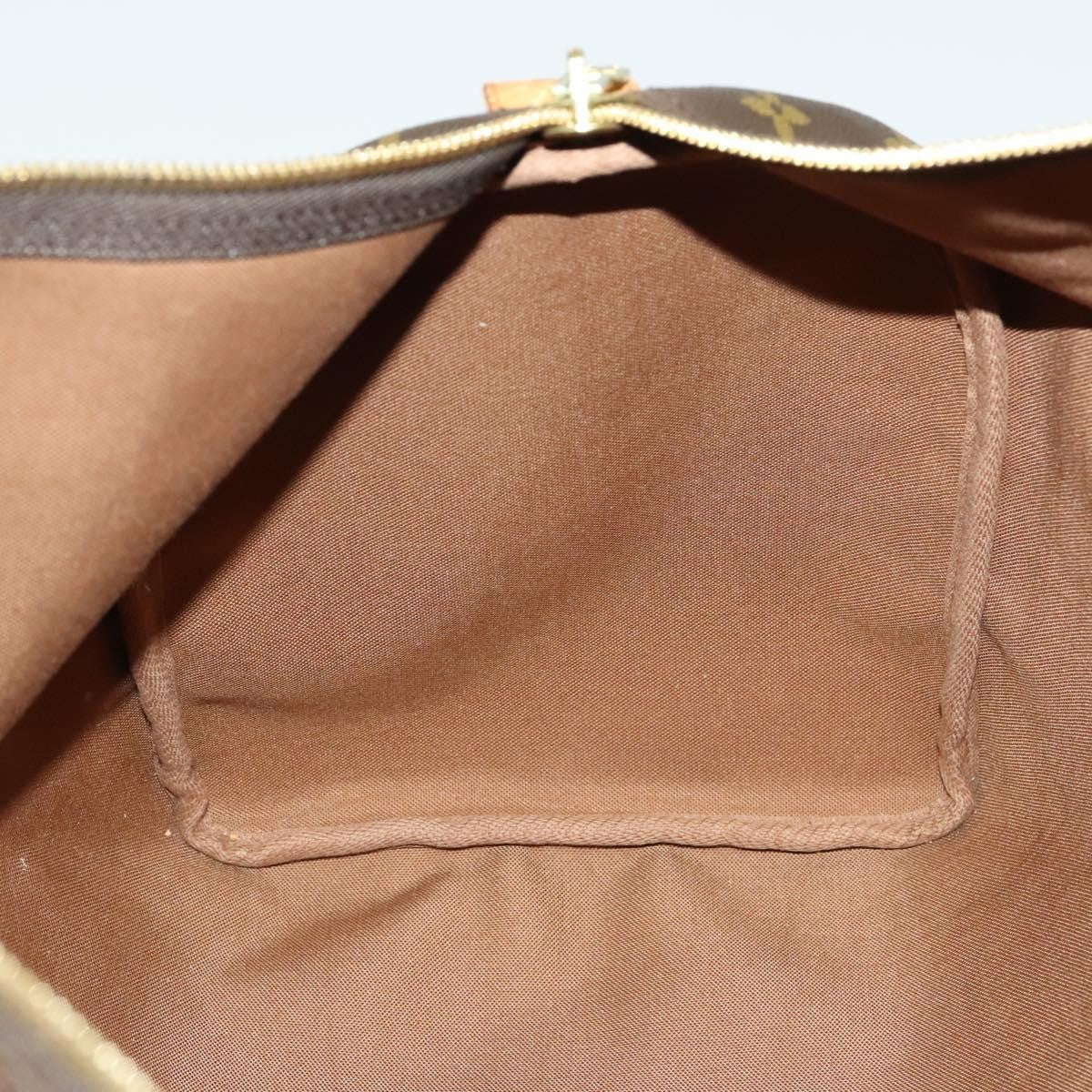 Louis Vuitton Keepall Bag Monogram Canvas, BROWN, CANVAS, Travel bag