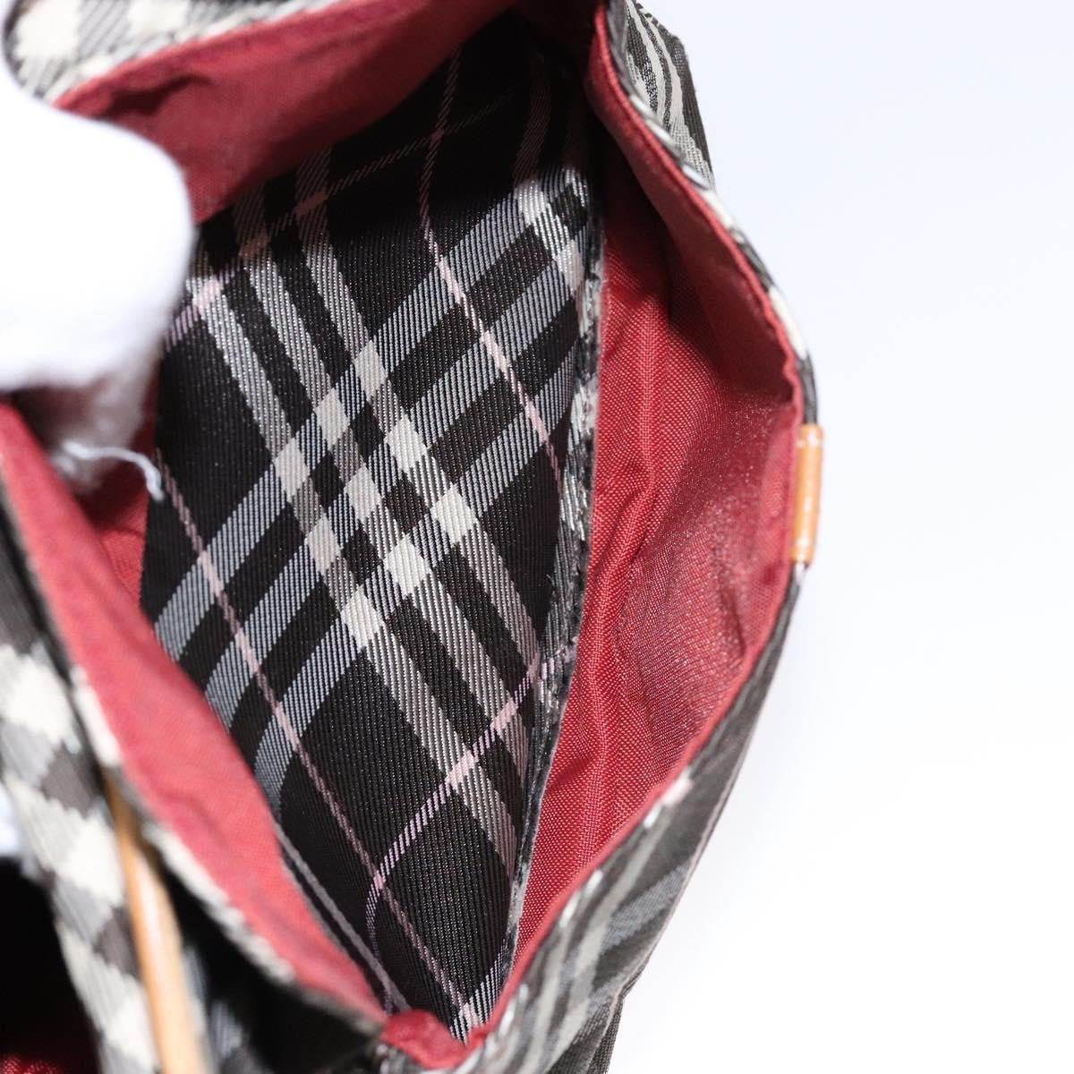 Burberry Nova Check Blue Label Canvas, BROWN, CANVAS, Shoulder bag