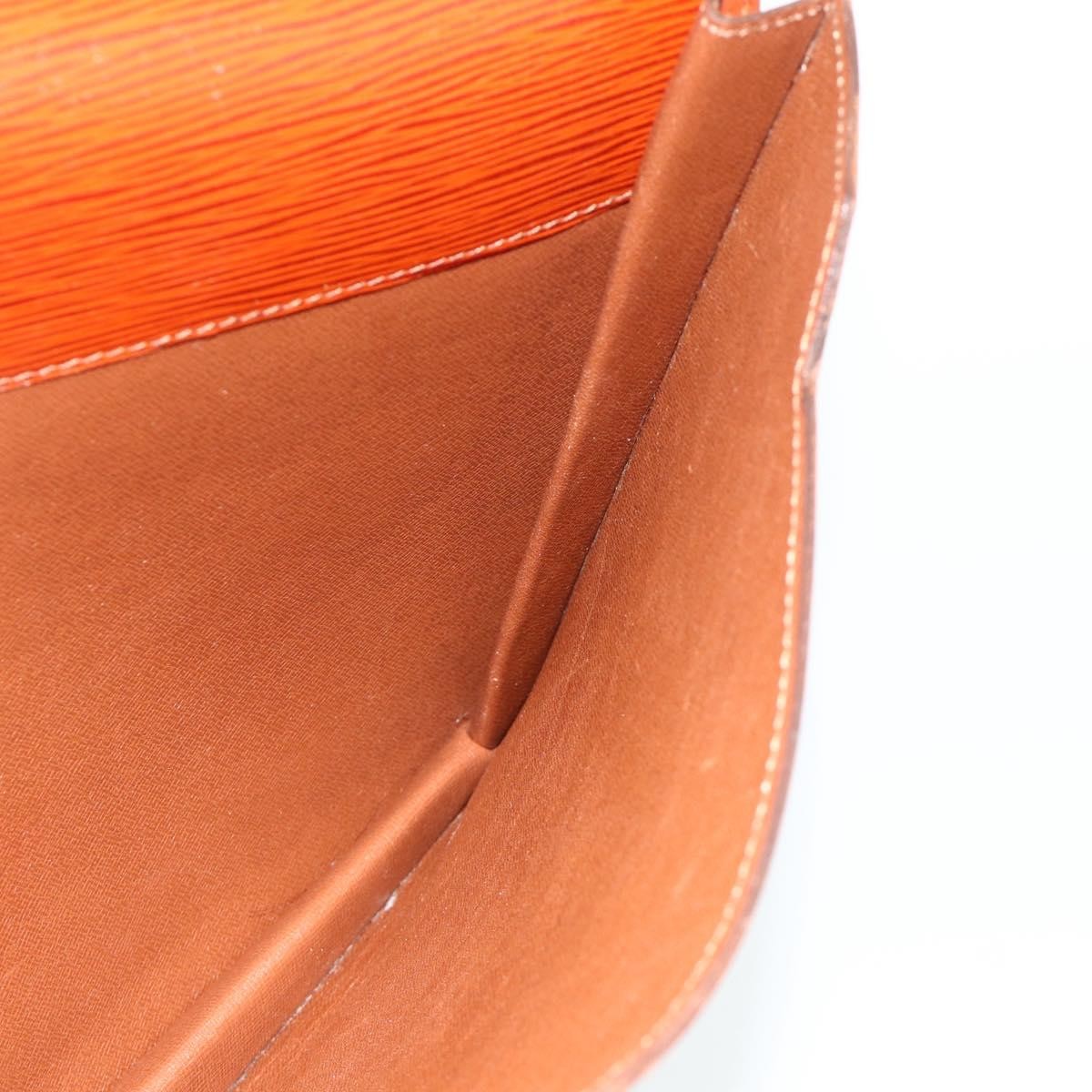 Louis Vuitton Porte-Documents Senateur Bag Epi Leather, Brown, Leather, Clutch
