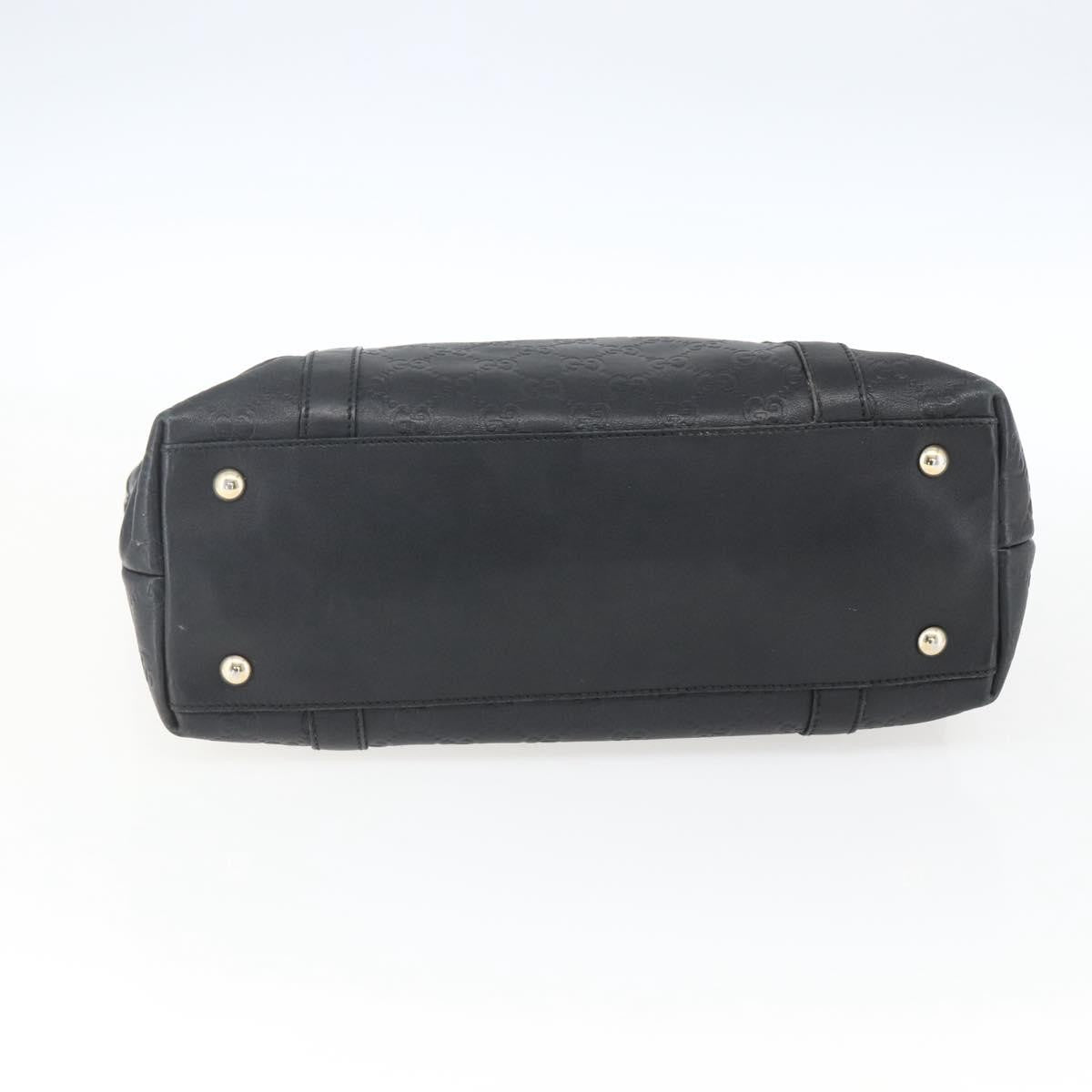 Gucci Abbey Zip Tote Guccissima, BLACK, CANVAS, Tote bag