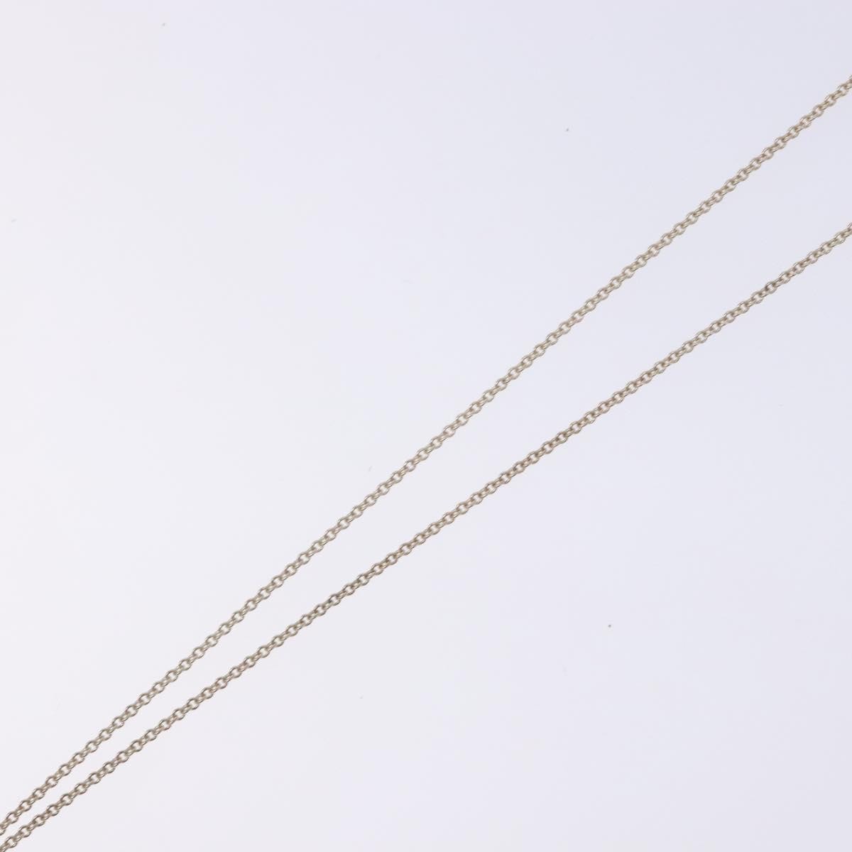 Tiffany & Co. Elsa Peretti Open Heart Pendant Necklace Sterling Silver, SILVER, SILVER, Necklace