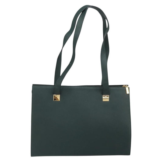 Celine Tote bag Leather, GREEN, LEATHER, Tote bag