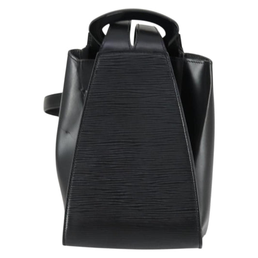 Louis Vuitton Minuit Handbag Epi Leather, BLACK, LEATHER, Shoulder bag
