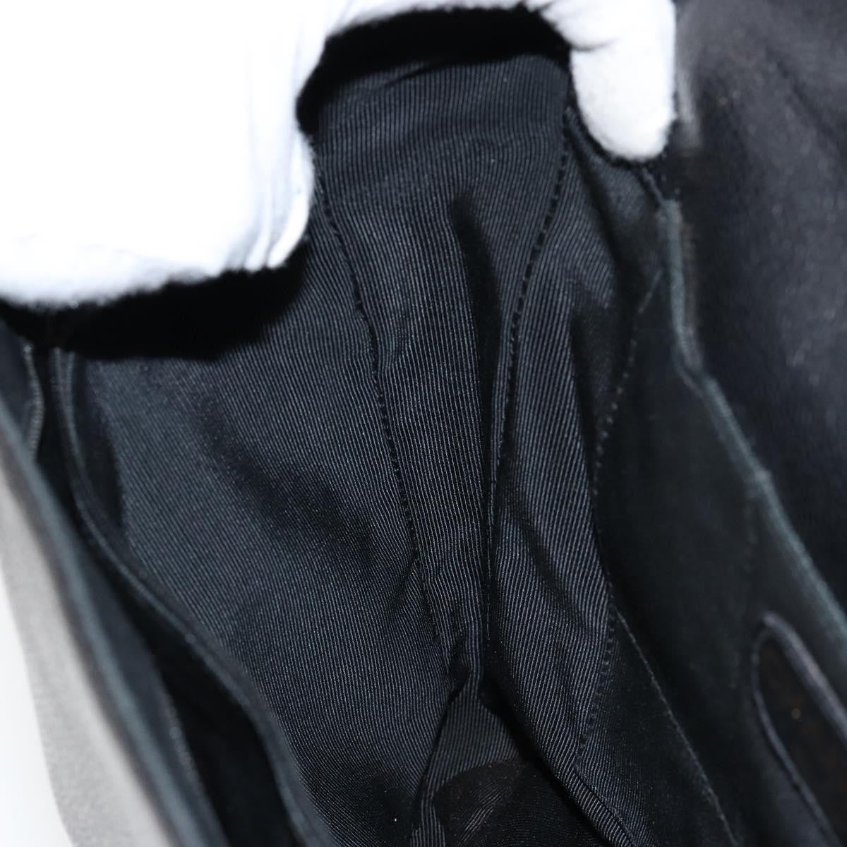 Chanel Vintage Lock Briefcase Caviar, BLACK, LEATHER, Briefcase