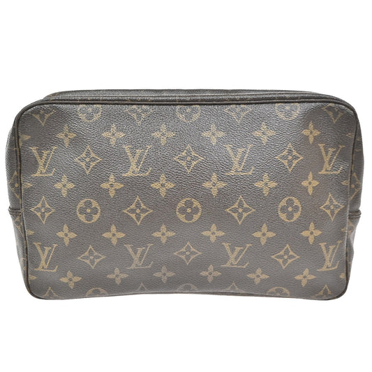 Louis Vuitton Trousse Toilette Monogram Canvas, BROWN, CANVAS, Clutche & pouche