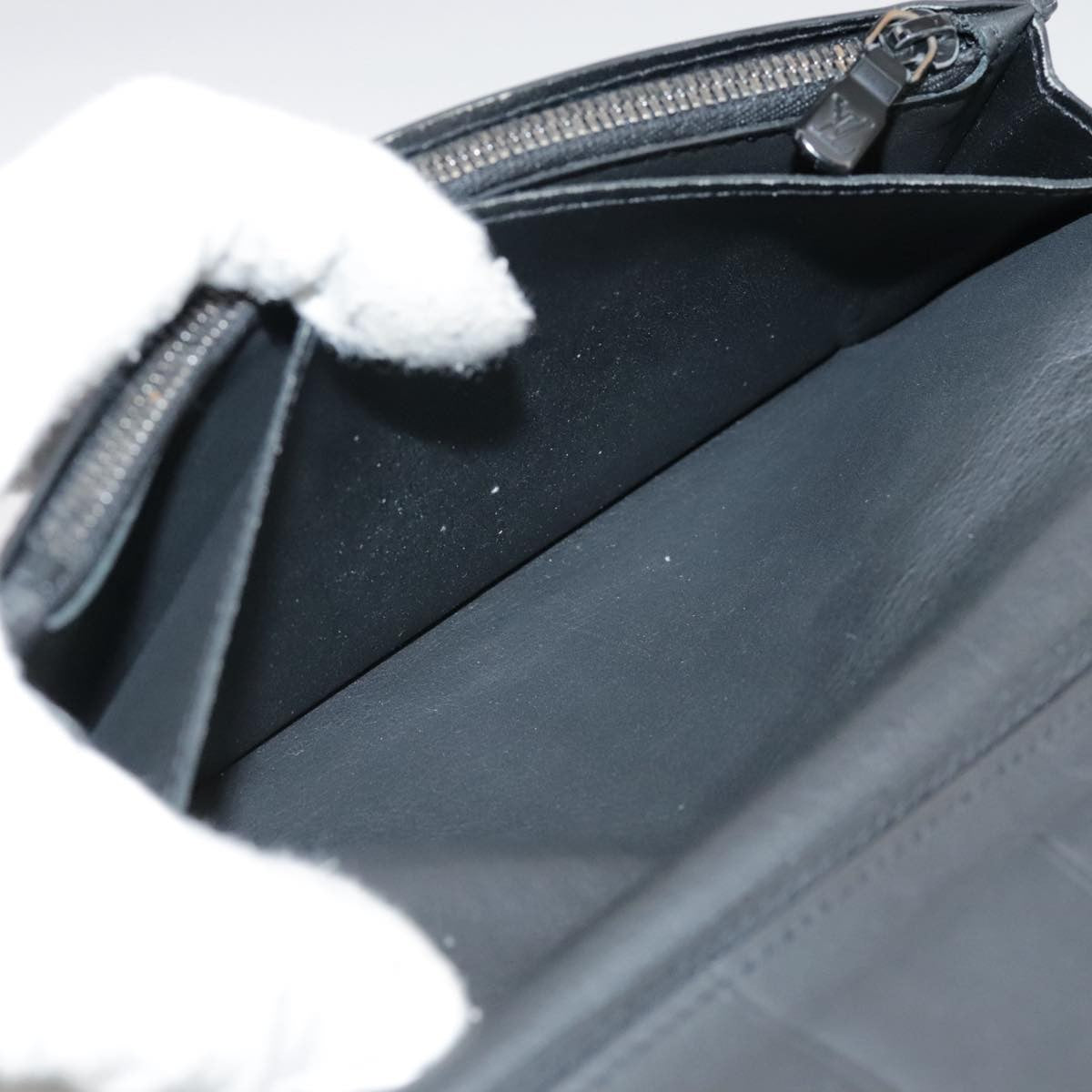 Louis Vuitton Brazza Long Bifold wallet Monogram shadow, BLACK, LEATHER, Wallets