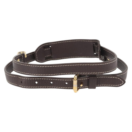 Louis Vuitton Adjustable Shoulder Strap Empreinte Leather, BROWN, LEATHER, Straps