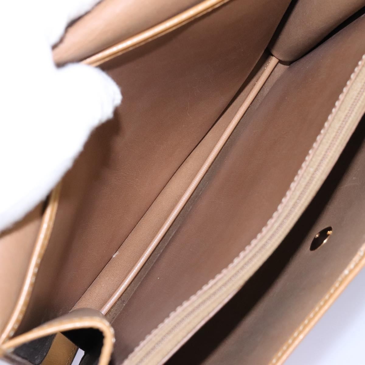 Christian Dior Vintage Honeycomb Flap Crossbody Bag Canvas and Leather, BLACK, CANVAS, Crossbody bag