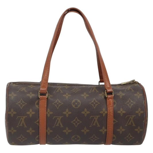Louis Vuitton Papillon Handbag Monogram Canvas, BROWN, CANVAS, Handbag