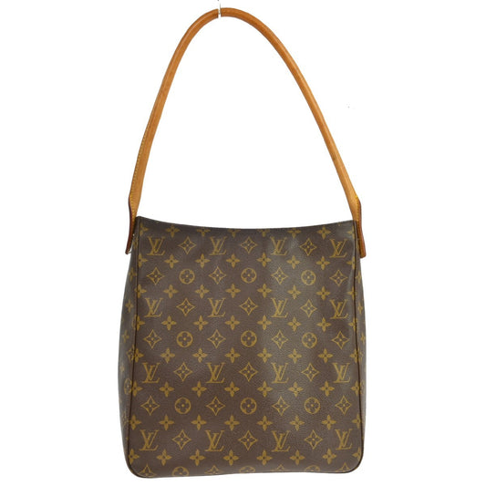 Louis Vuitton Monogram Looping Handbag Monogram Canvas, Brown, Canvas, Shoulder Bag