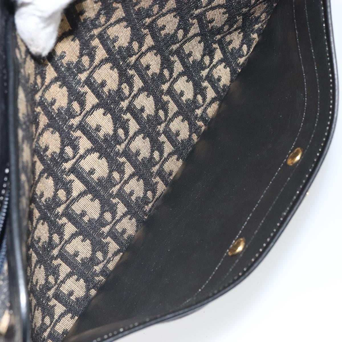 Christian Dior Trotter shoulder bag Canvas, NAVY, CANVAS, Shoulder bag