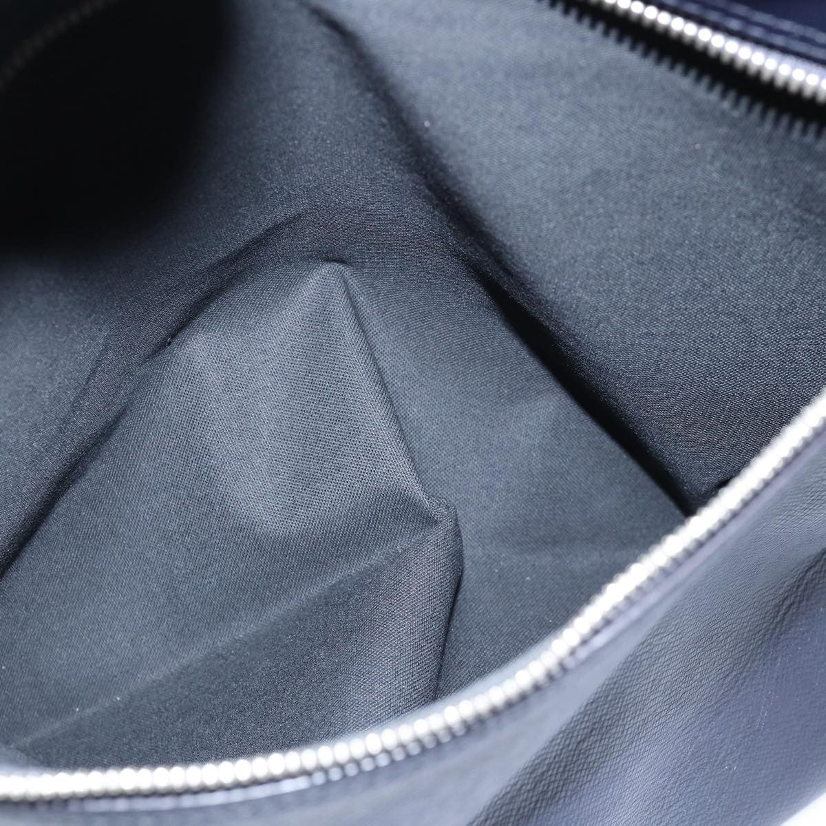 Louis Vuitton Zippe Cabas Taiga Leather, NAVY, LEATHER, Tote bag