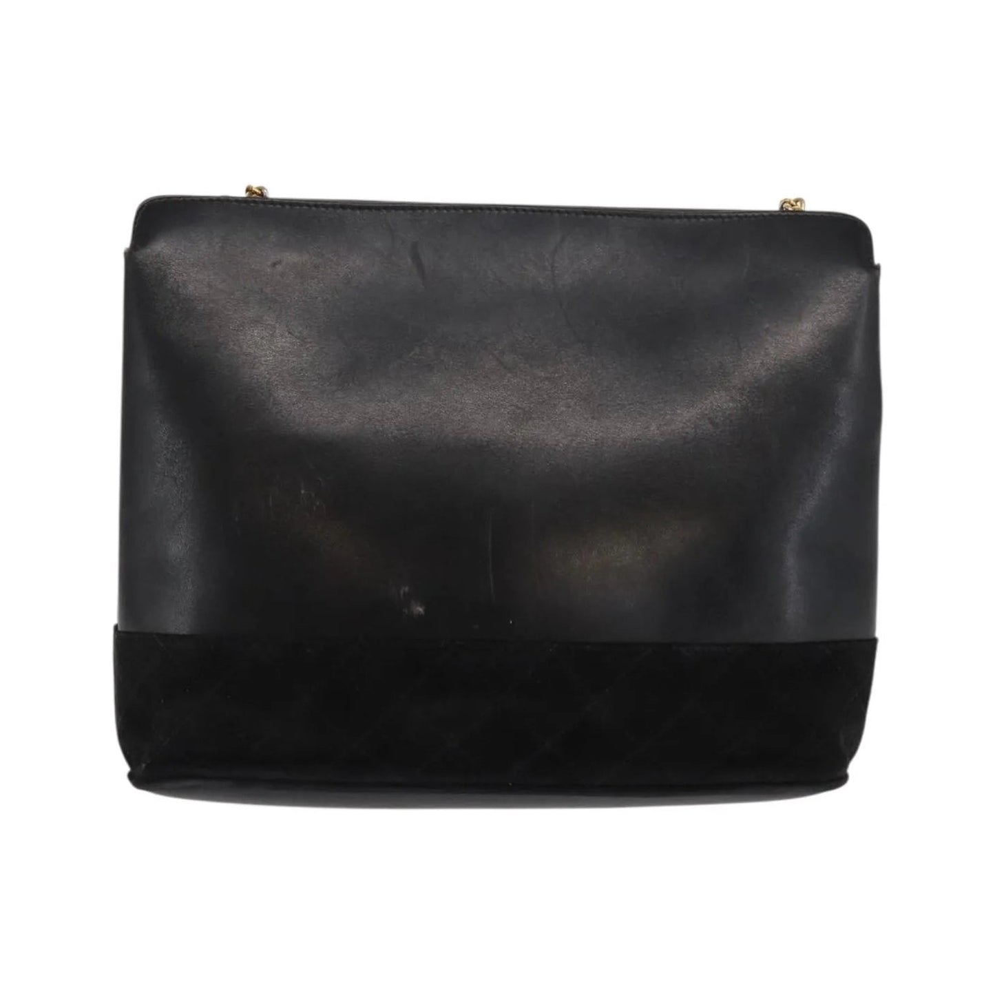 Salvatore Ferragamo Vintage Leather, Black, Leather, Shoulder Bag