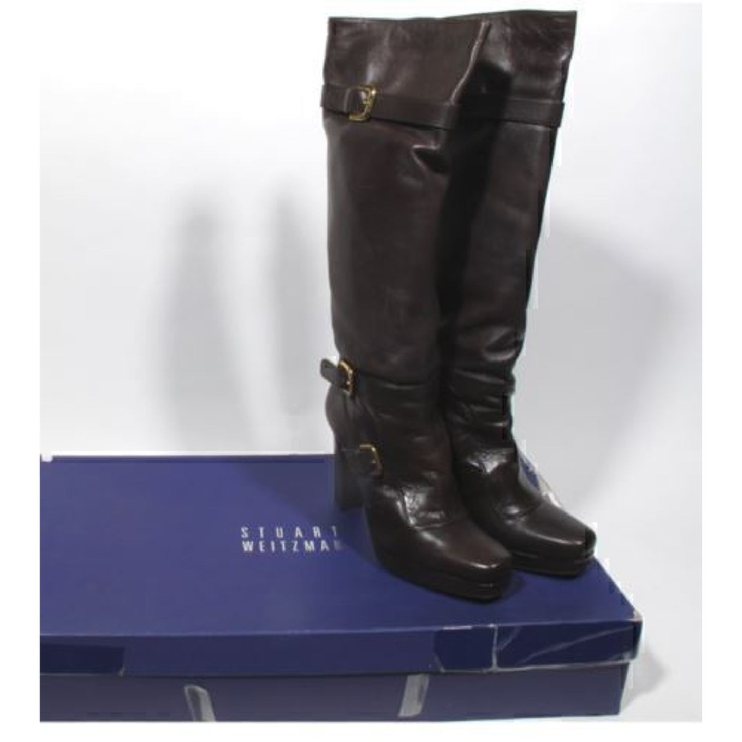 Μπότες Stuart Weitzman 7.5 US Cola Napa