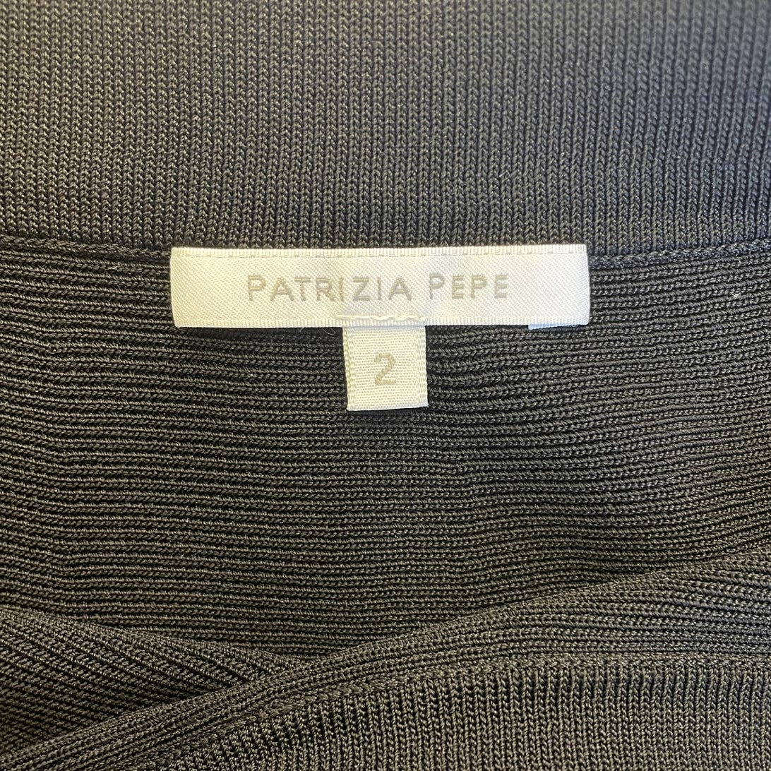 Patrizia Pepe Φούστα σε γραμμή Α Γυναικεία 44 IT Μαύρο NWT