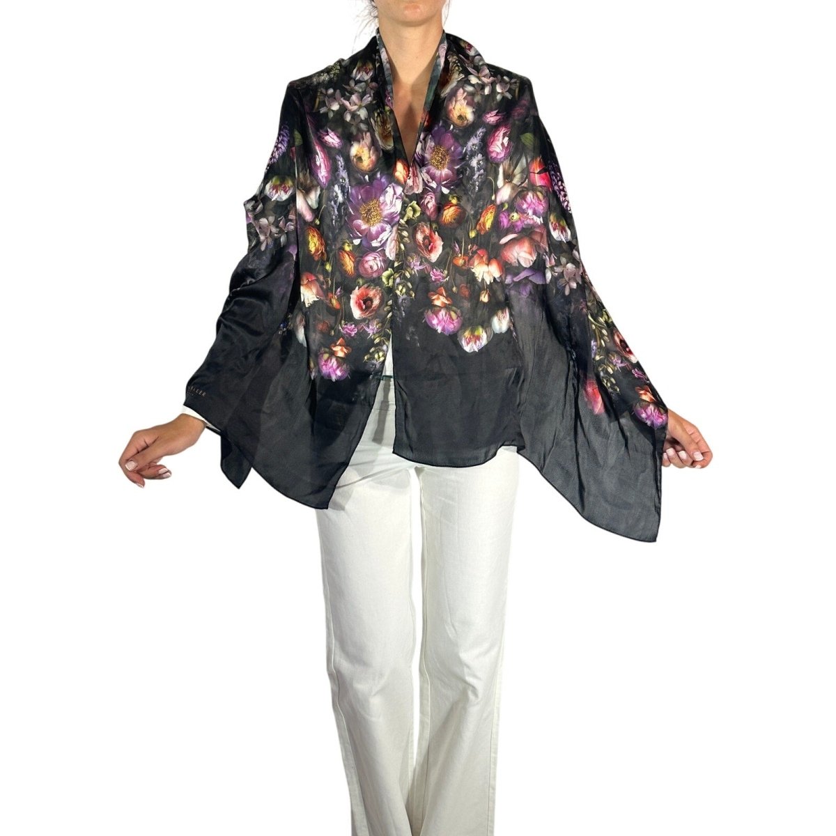 Ted Baker Silk Scarf - Brandsamsara