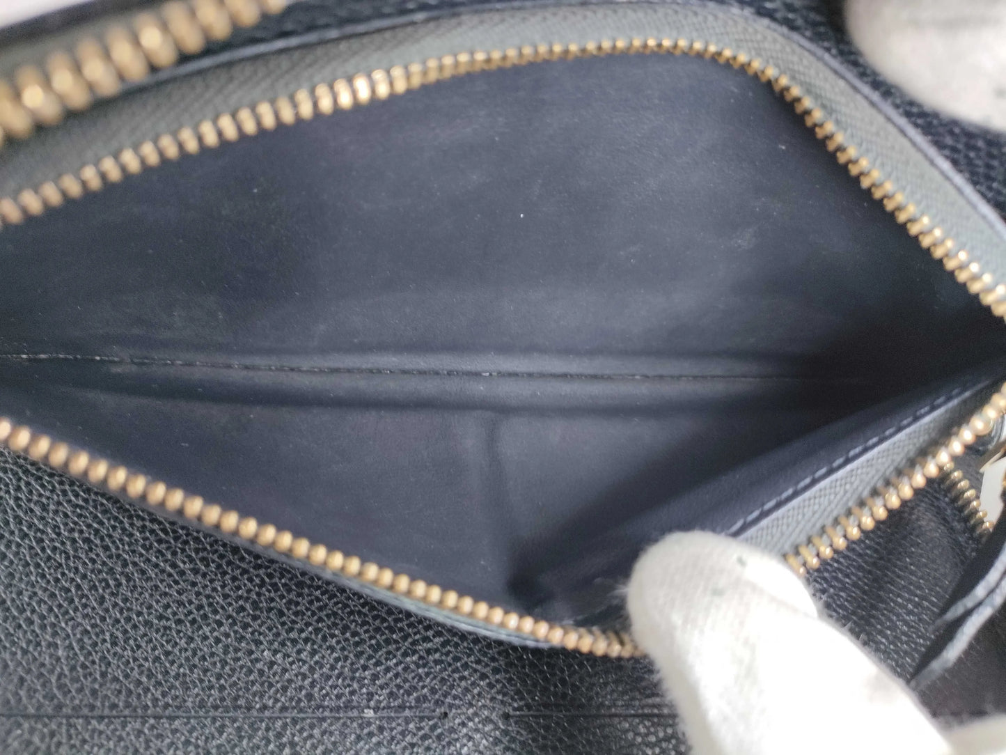 Louis Vuitton Clemence Monogram Empreinte Leather, Brown, Leather, Wallet