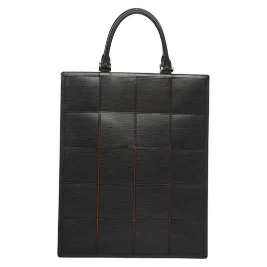 Louis Vuitton Epi Stretch Silver Fizz Epi Stretch, Black, Leather, Handbag