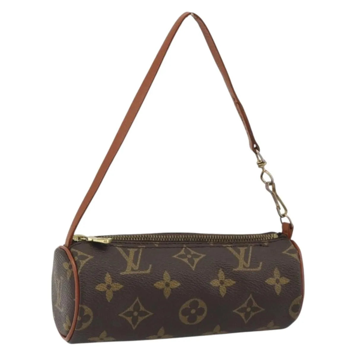 Louis Vuitton Pochette Papillon Monogram, Brown, Canvas, Clutch