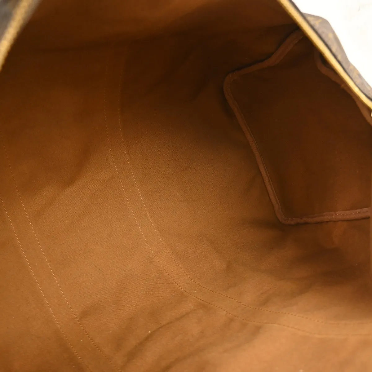 Louis Vuitton Keepall Monogram, Brown, Canvas, Travel Bag