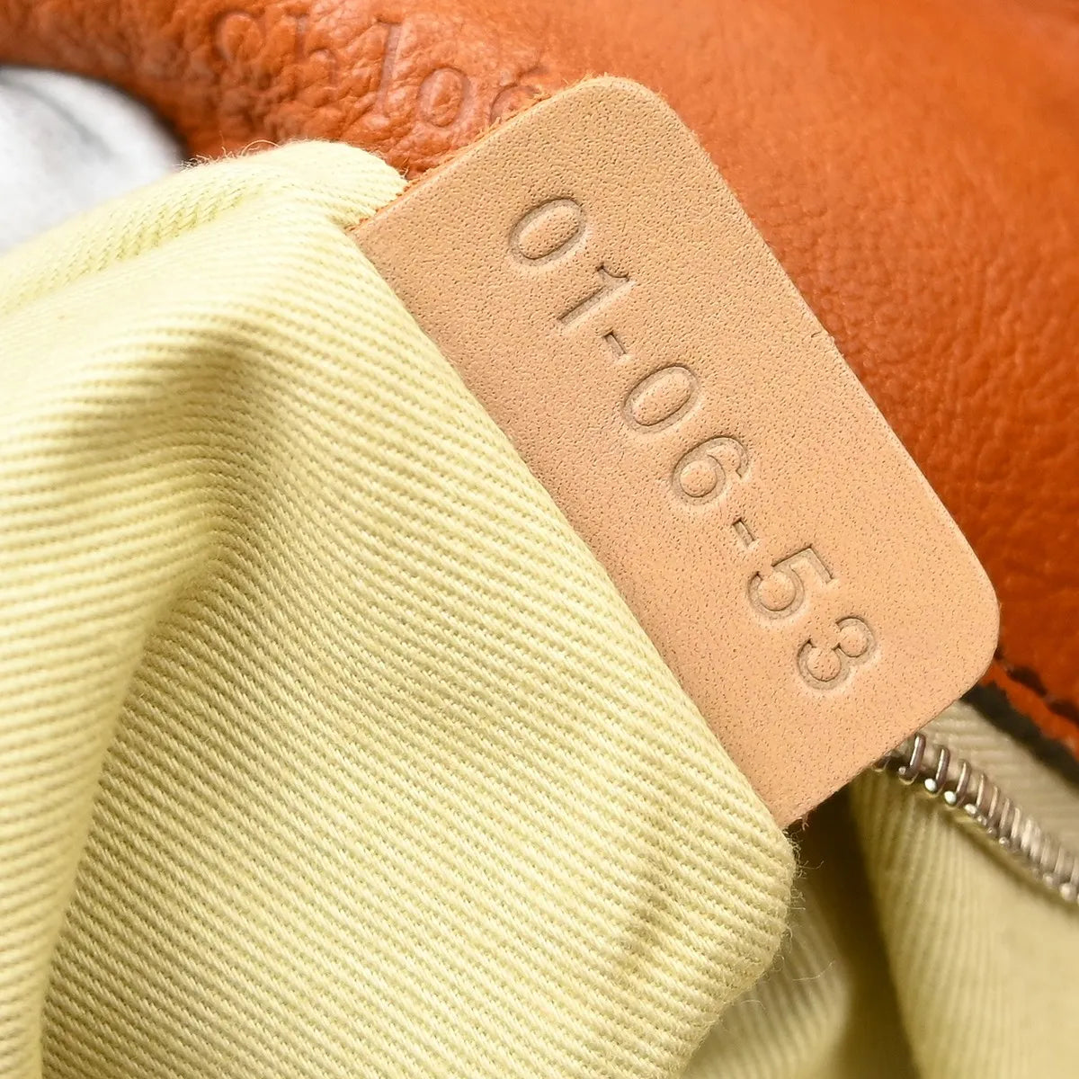 Chloe Paddington Lock Leather, Brown, Leather, Handbag