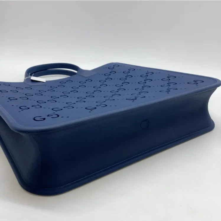 Gucci Kid's Rubber tote rubber, Navy, Rubber, Tote Bag
