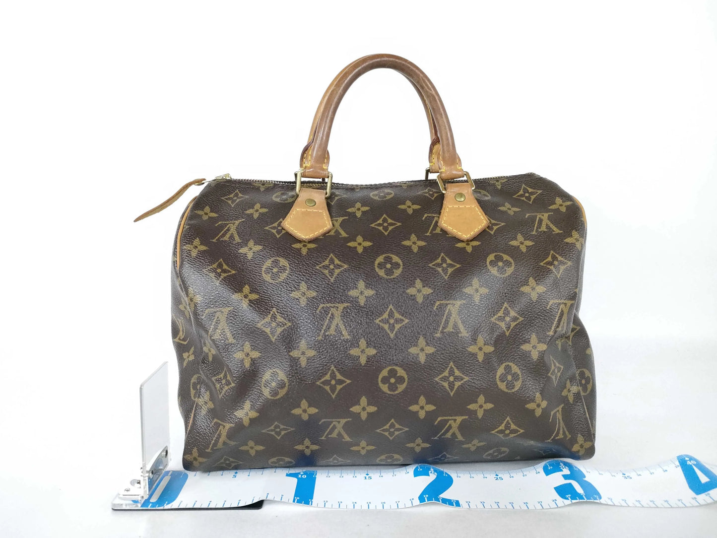 Louis Vuitton Speedy Monogram Canvas, Brown, Canvas, Handbag