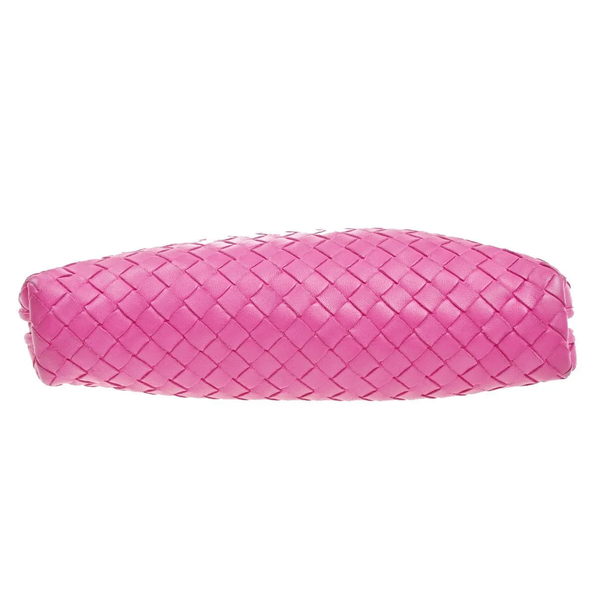Bottega Veneta Nodini Intrecciato Nappa, Pink, Leather, Shoulder Bag