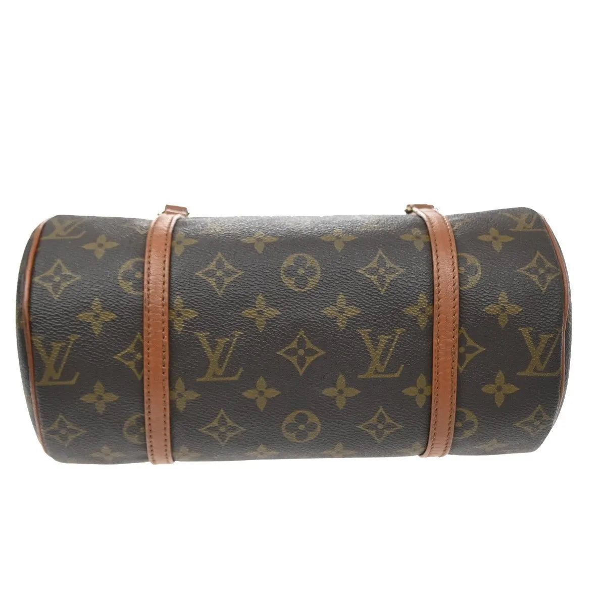 Louis Vuitton Papillon Monogram, Brown, Canvas, Handbag