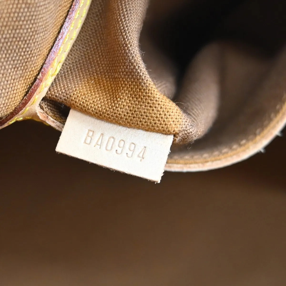 Louis Vuitton Alma Monogram, Brown, Canvas, Handbag