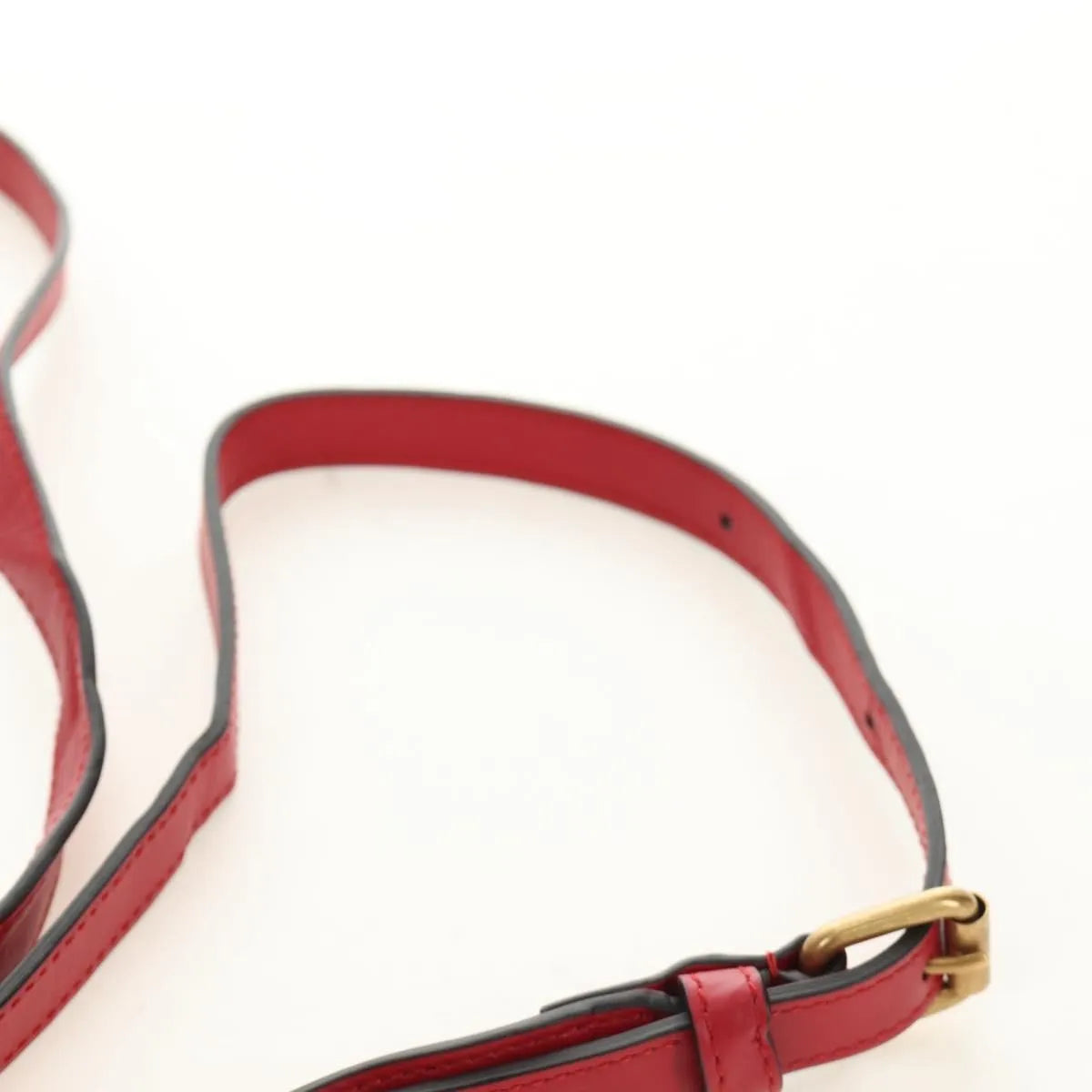Gucci GG Marmont Vanity Matelasse Leather, Red, Leather, Backpack