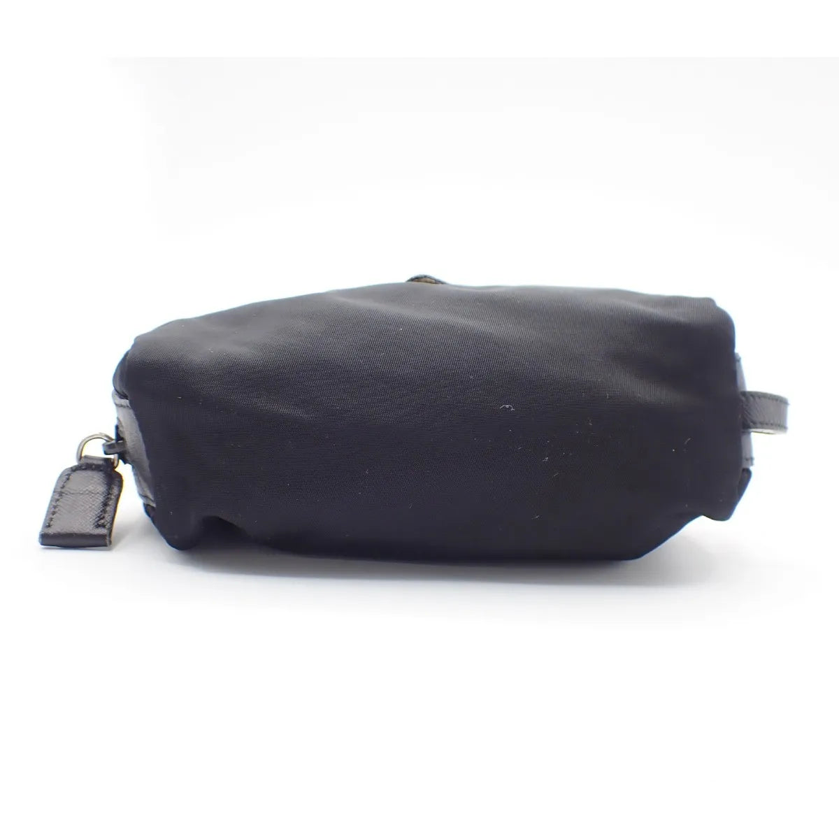 Prada Padded Zip Belt Tessuto, Black, Nylon, Clutch