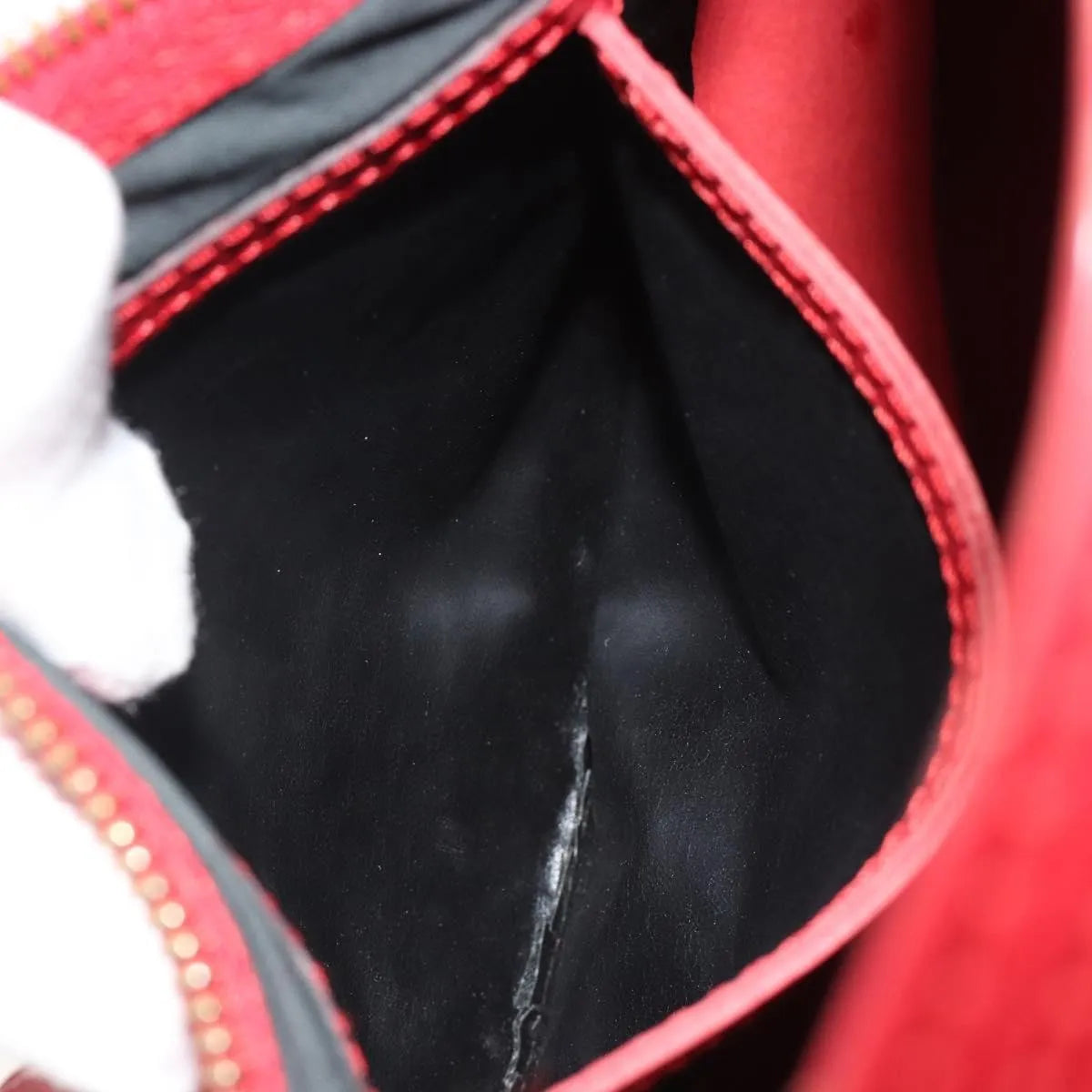 Louis Vuitton Speedy Epi Leather, Red, Leather, Handbag
