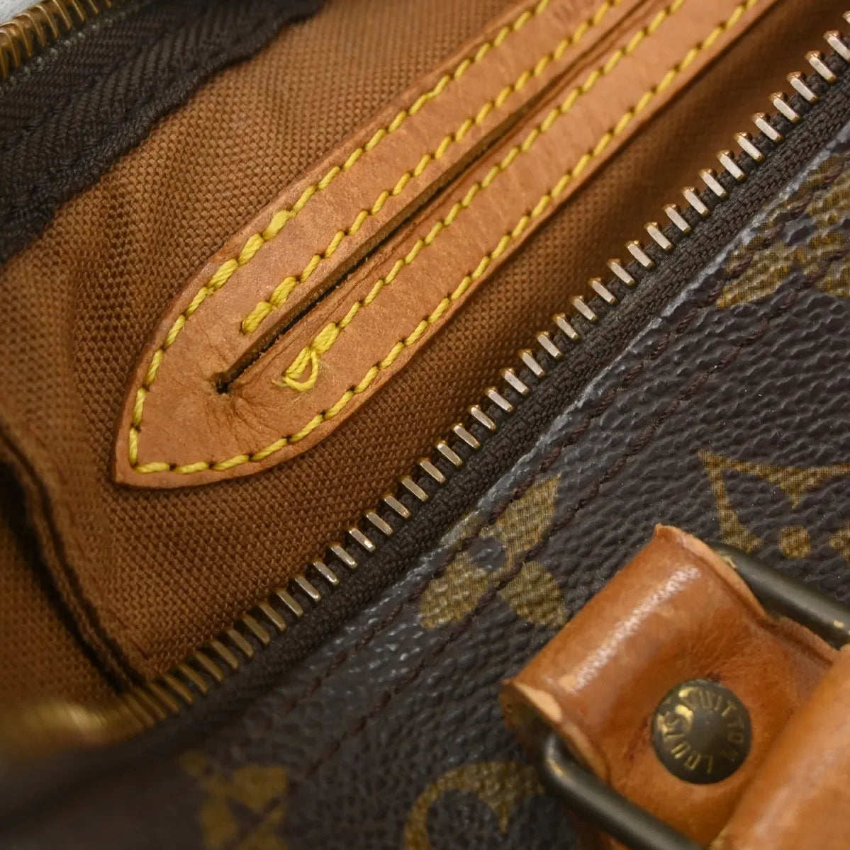 Louis Vuitton Speedy Monogram Canvas, Brown, Canvas, Handbag