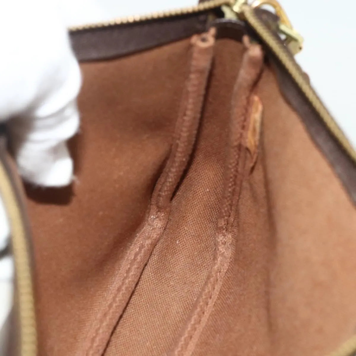 Louis Vuitton Pochette Accessoires NM Monogram Canvas, Brown, Canvas, Clutch
