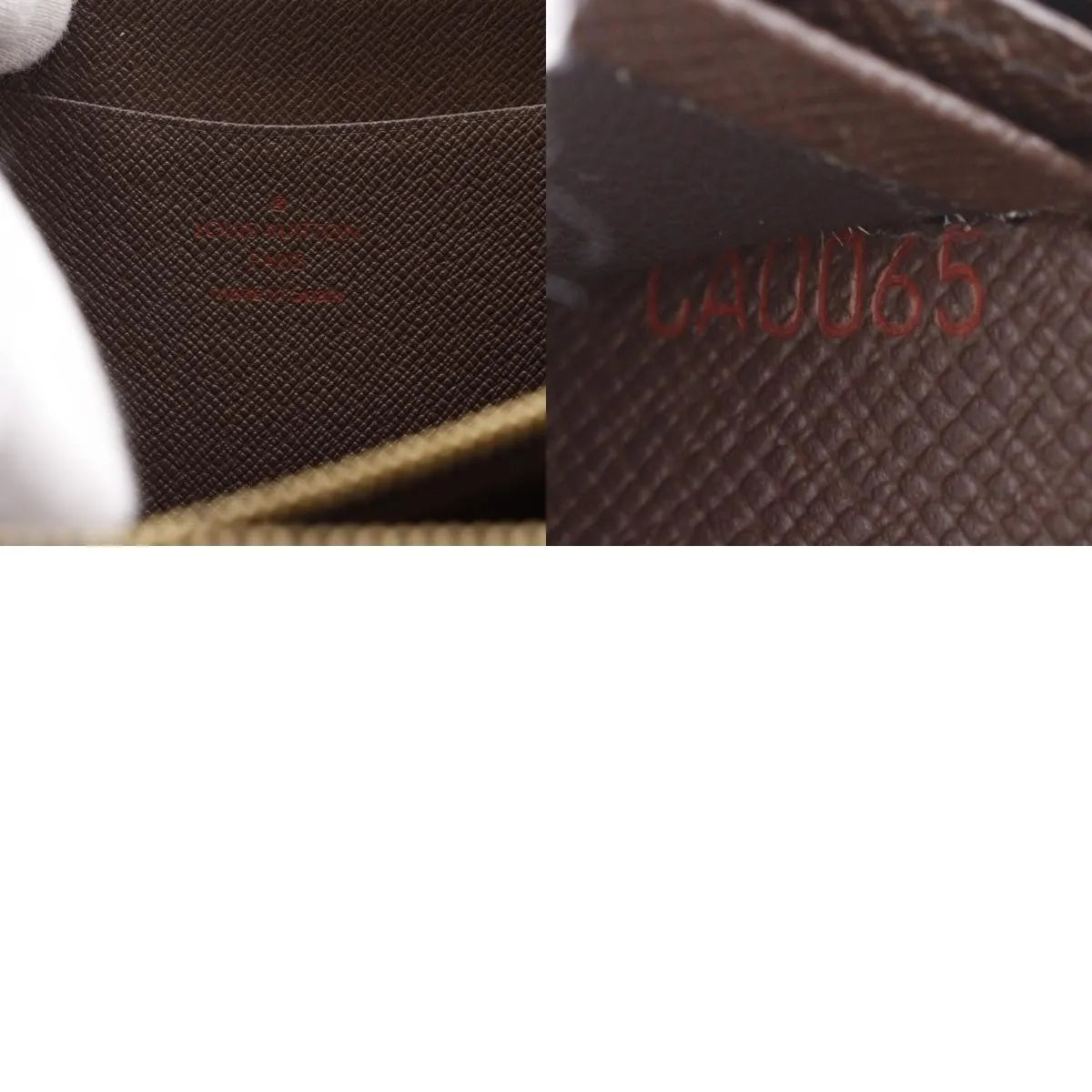 Louis Vuitton Zippy Organizer Damier, Brown, Canvas, Wallet