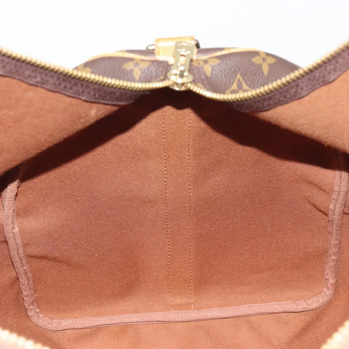 Louis Vuitton Keepall Bandoulière Monogram, Brown, Canvas, Travel Bag