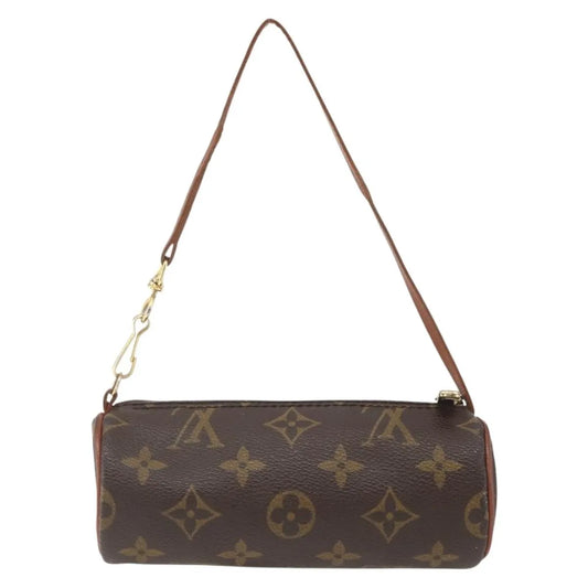Louis Vuitton Papillon Pochette Monogram Canvas, Brown, Canvas, Clutch
