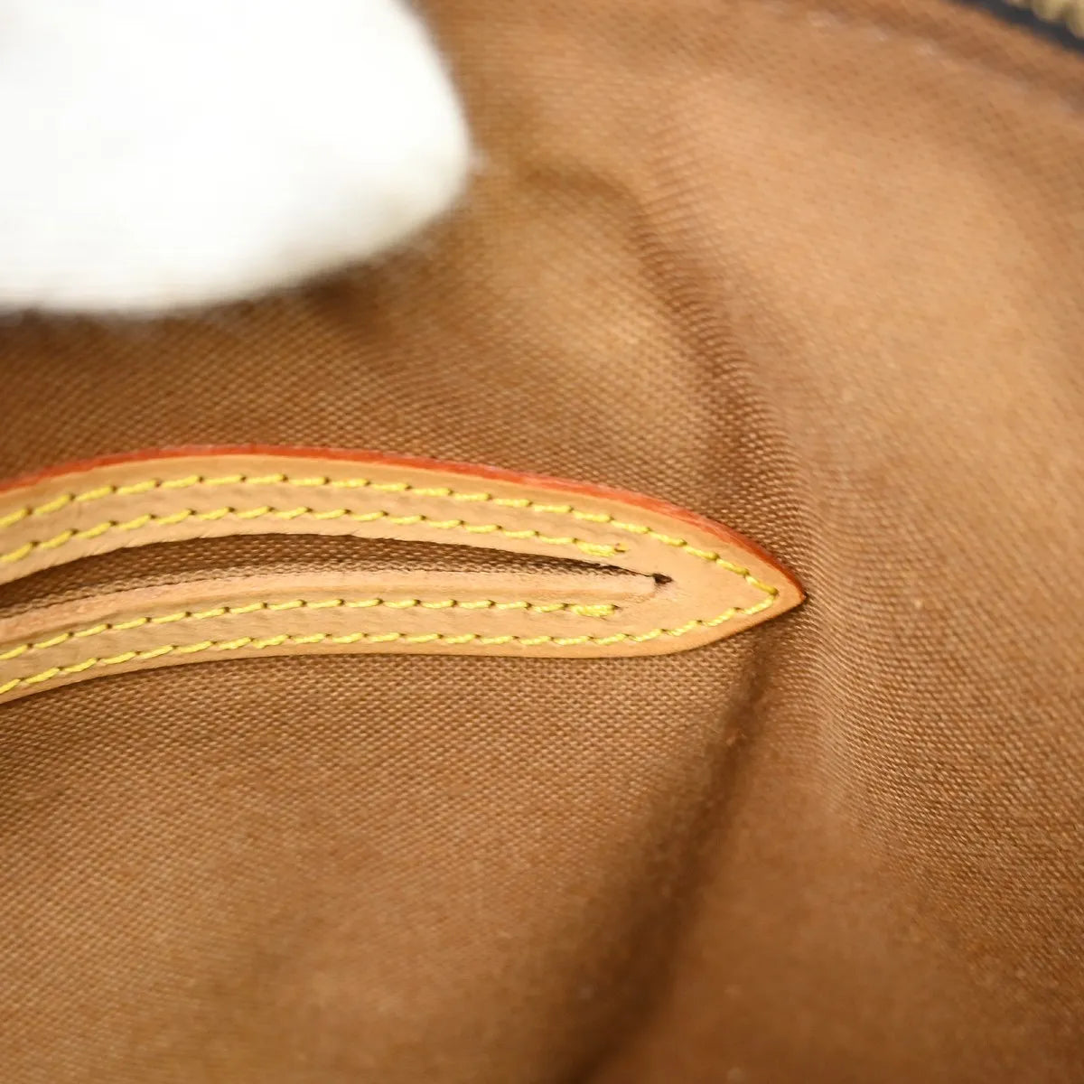 Louis Vuitton Alma Monogram, Brown, Canvas, Handbag