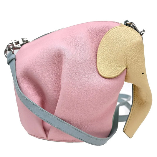 Loewe Elephant Leather, Multicolour, Leather, Shoulder Bag