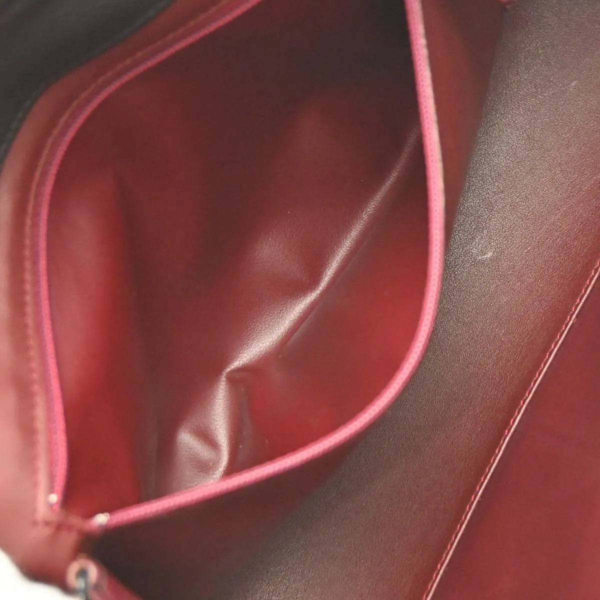Cartier Cabochon Leather, Black, Leather, Handbag