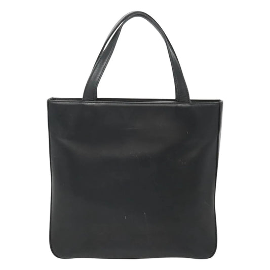 Burberry Nova check Canvas and Leather, Black, Leather, Handbag