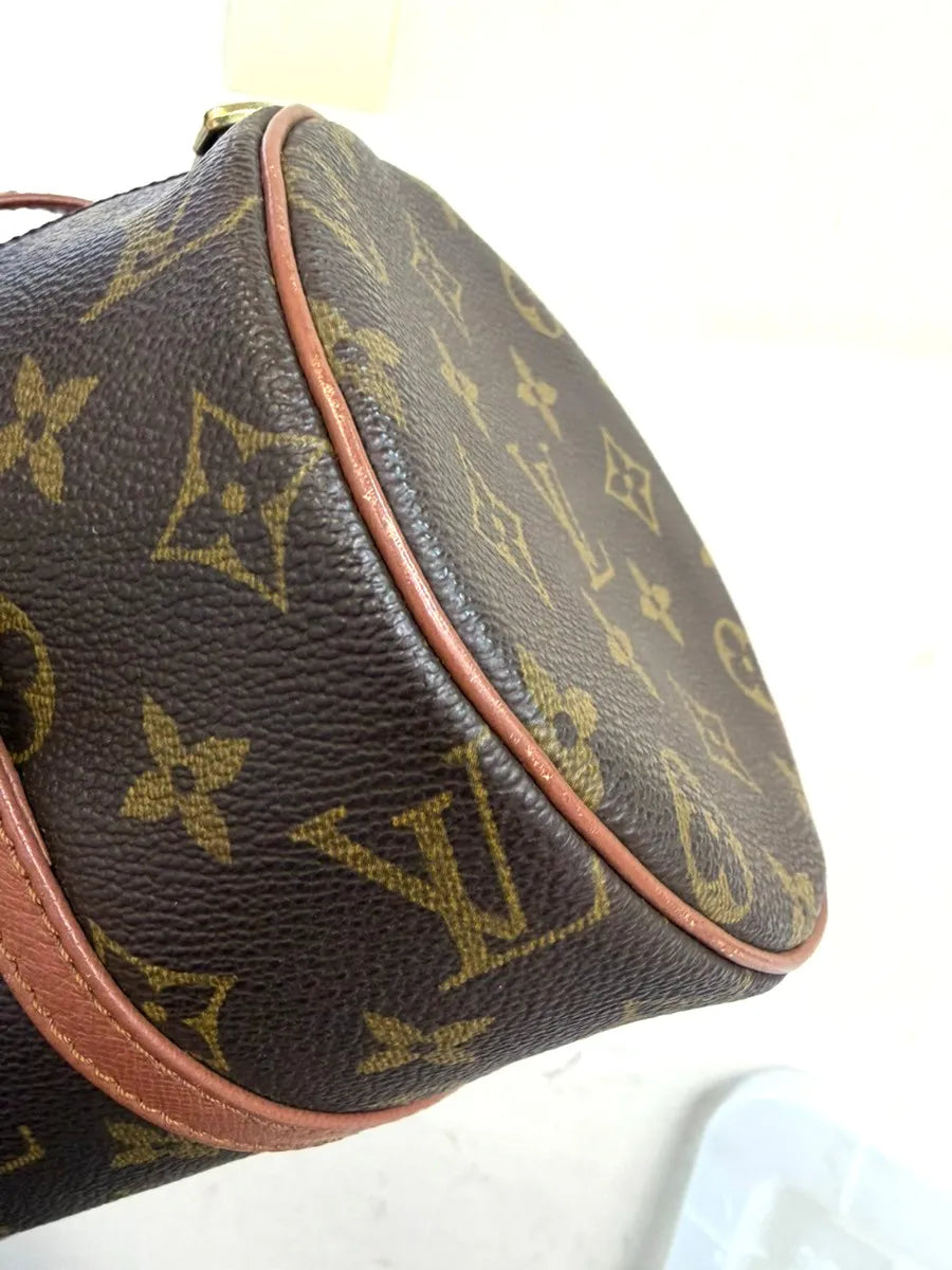 Louis Vuitton Papillon Monogram Canvas, Brown, Canvas, Handbag