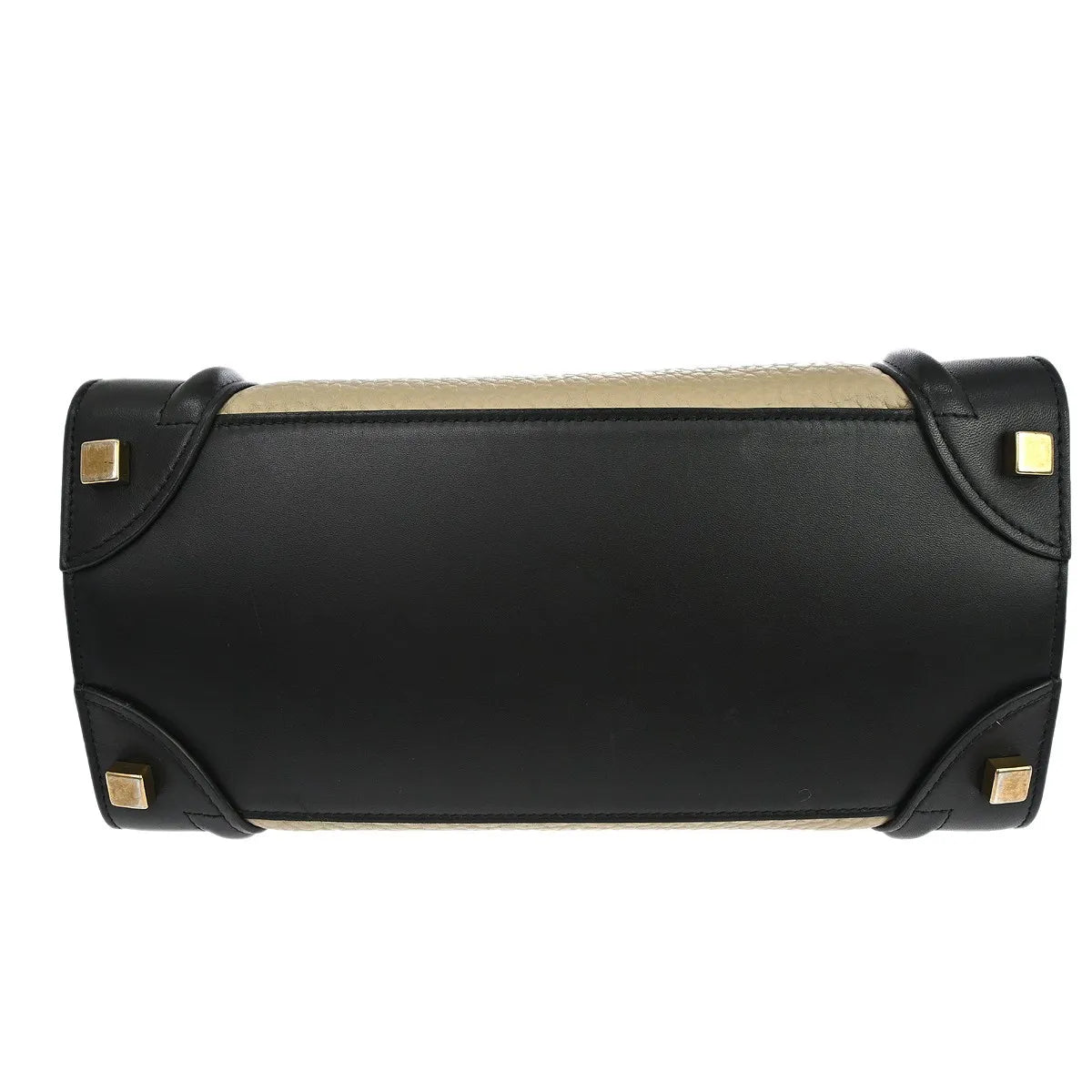 Celine Tricolor Luggage Leather, Multicolour, Leather, Tote Bag