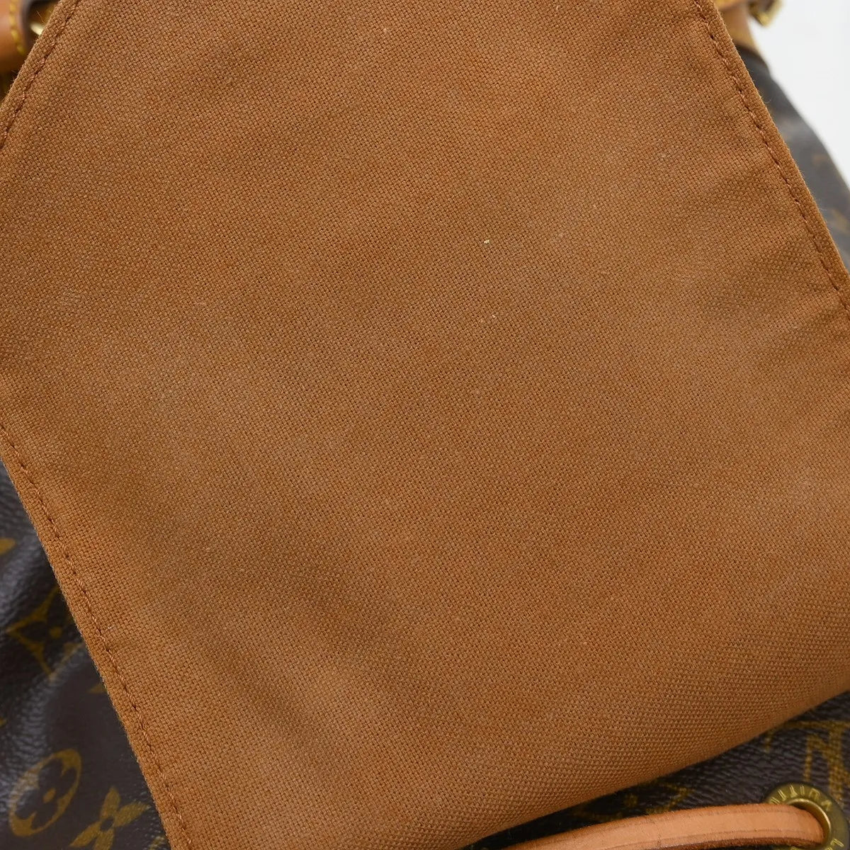 Louis Vuitton Montsouris Monogram Canvas, Brown, Canvas, Backpack